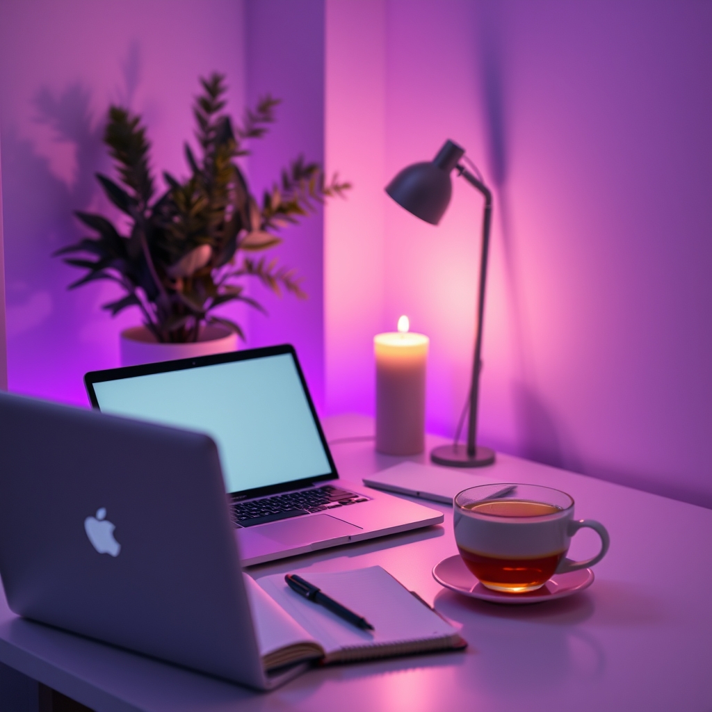 entrepreneur working on laptop